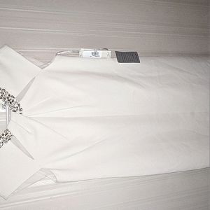 Eliza J ivory dress